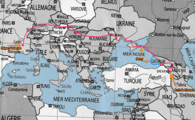 Marc is preparing for a charity tour to Armenia