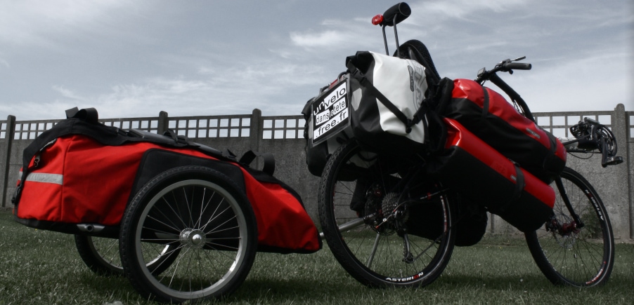 Just being with the bike and travelling