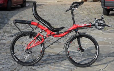 Off-road AZUB MAX with open cocpit steering