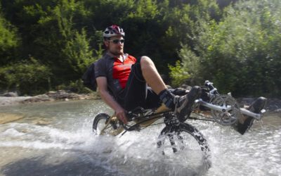 Why do you ride AZUB Mini with dual 20“ wheels even in terrain?