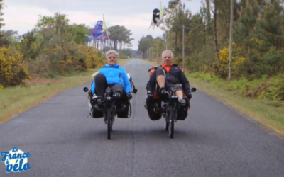 Irène and Joël with AZUB 6 in prime time on France 2