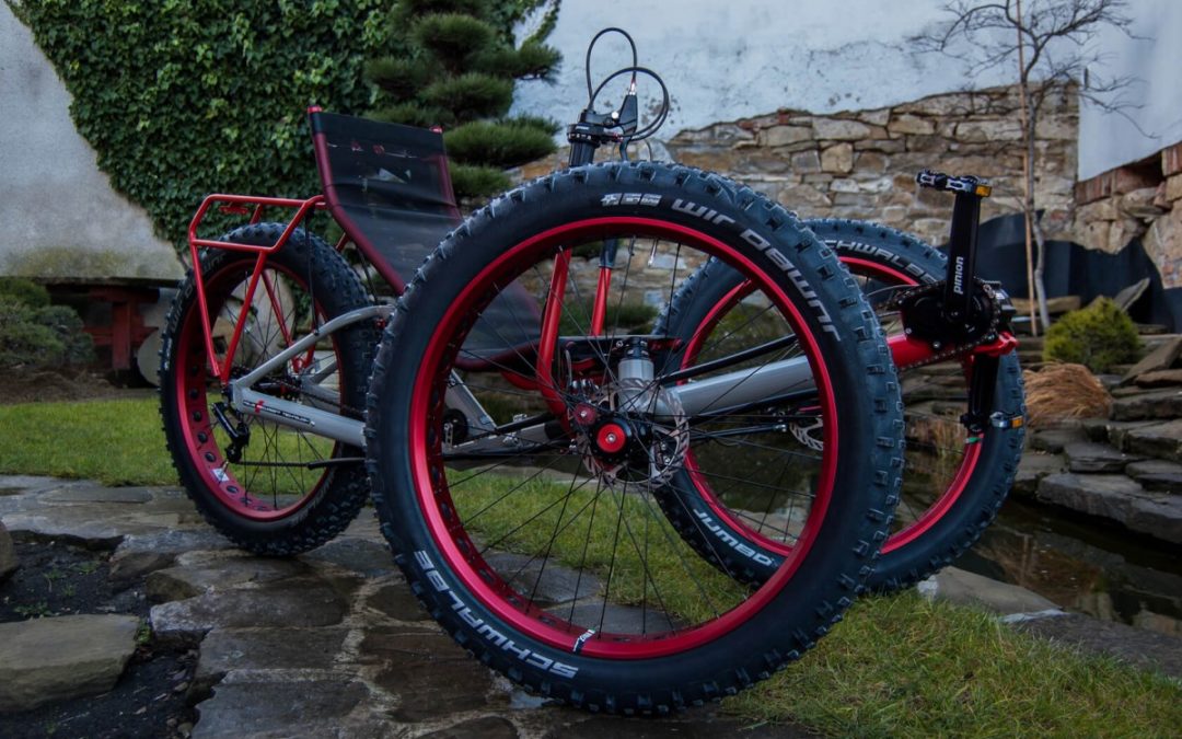 The very first AZUB FAT trike that goes to the USA