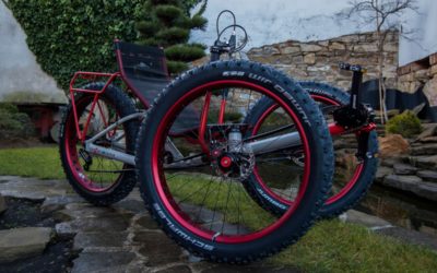 The very first AZUB FAT trike that goes to the USA