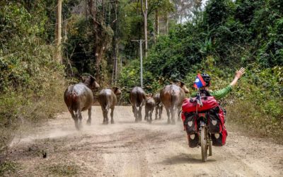 Frogs on Wheels: Recumbent World Tour. Glimpses of Laos