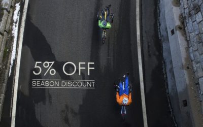 Don’t miss it! Last days of the 5% season discount