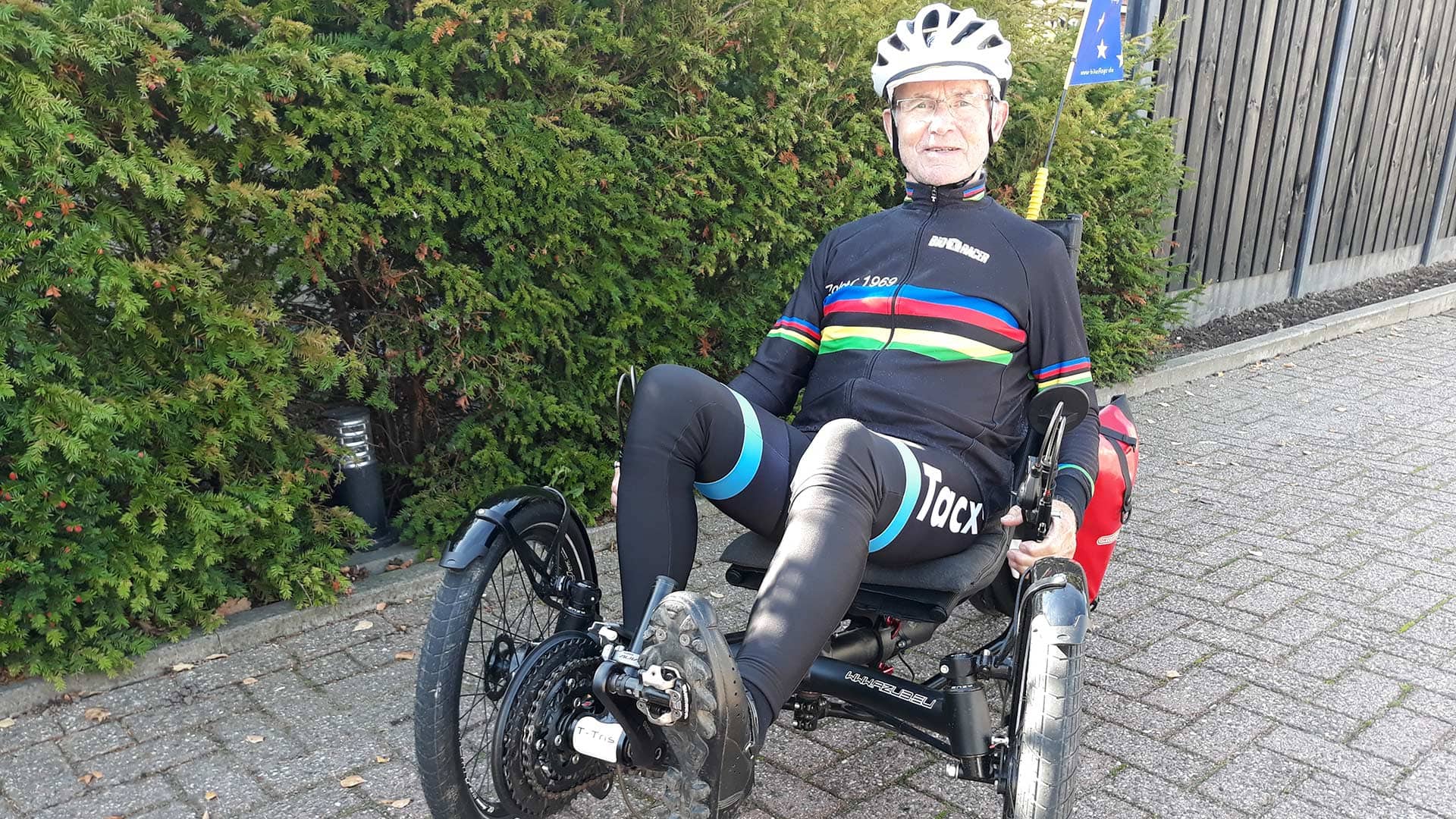 Harm Ottenbros buys azub trike