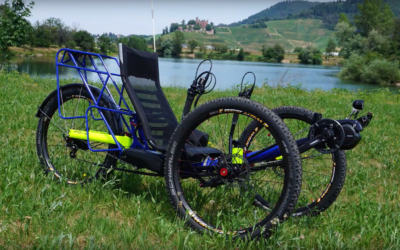 Liegerad on Tour’s video presentation of the Ti-FLY X with Shimano Steps E8000