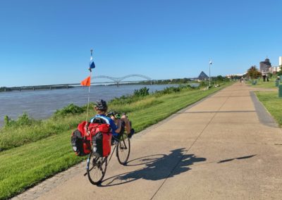 riding on AZUB MAX 700 recumbent