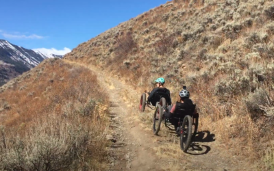 Riding Trails with Fingerless Rider