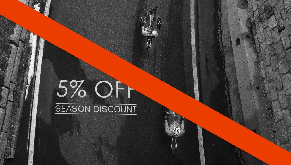 NO winter discount