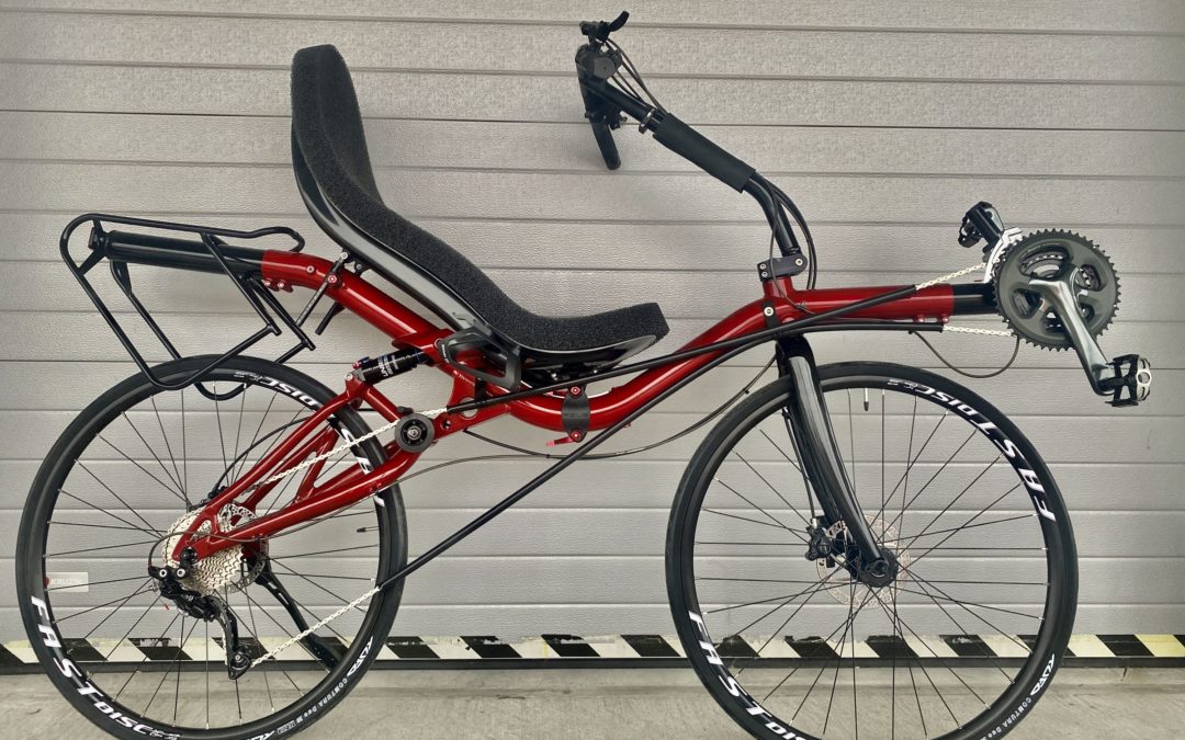 MAX 700 painted in the new and very special Ruby Red Glitter color