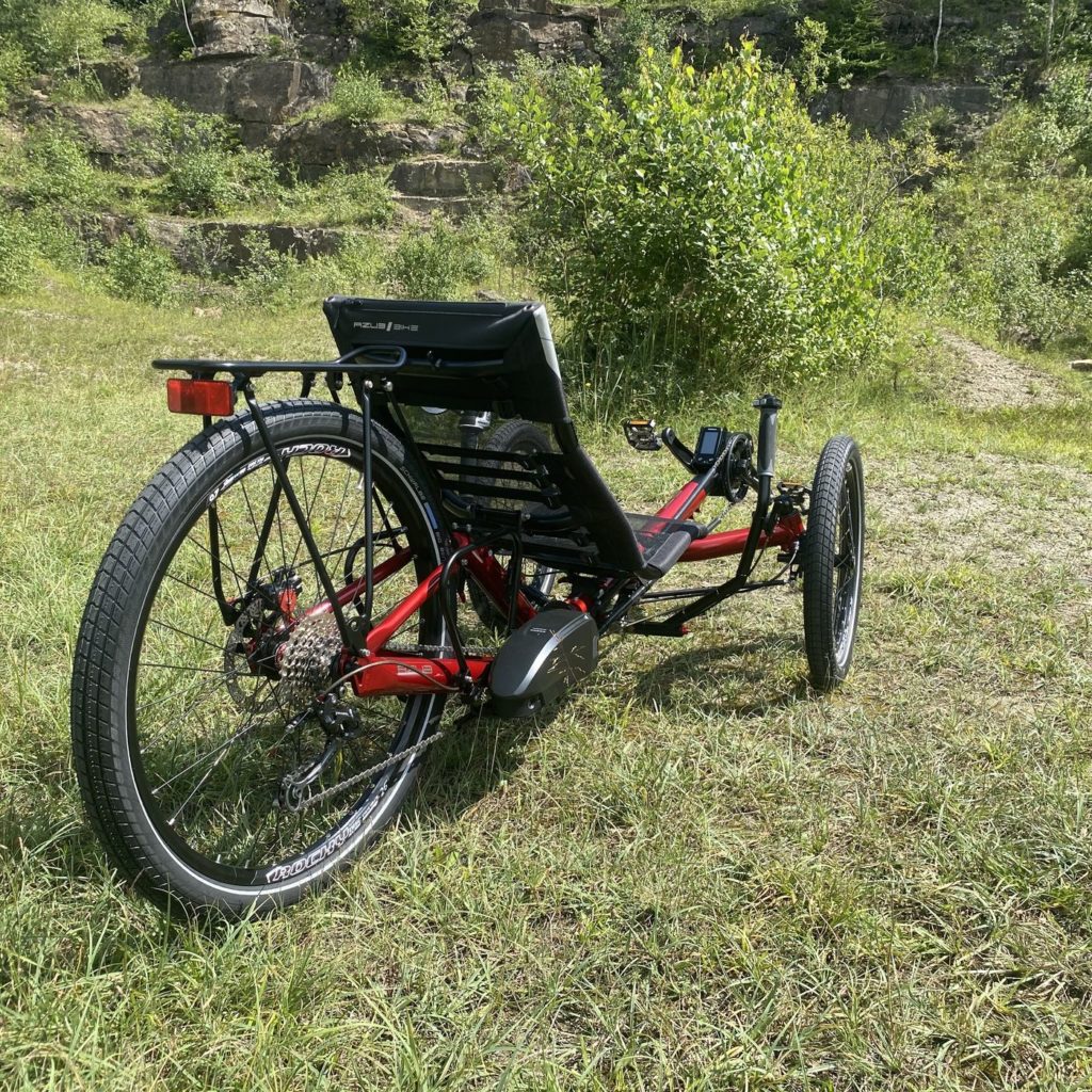 folding recumbent trike from AZUB 