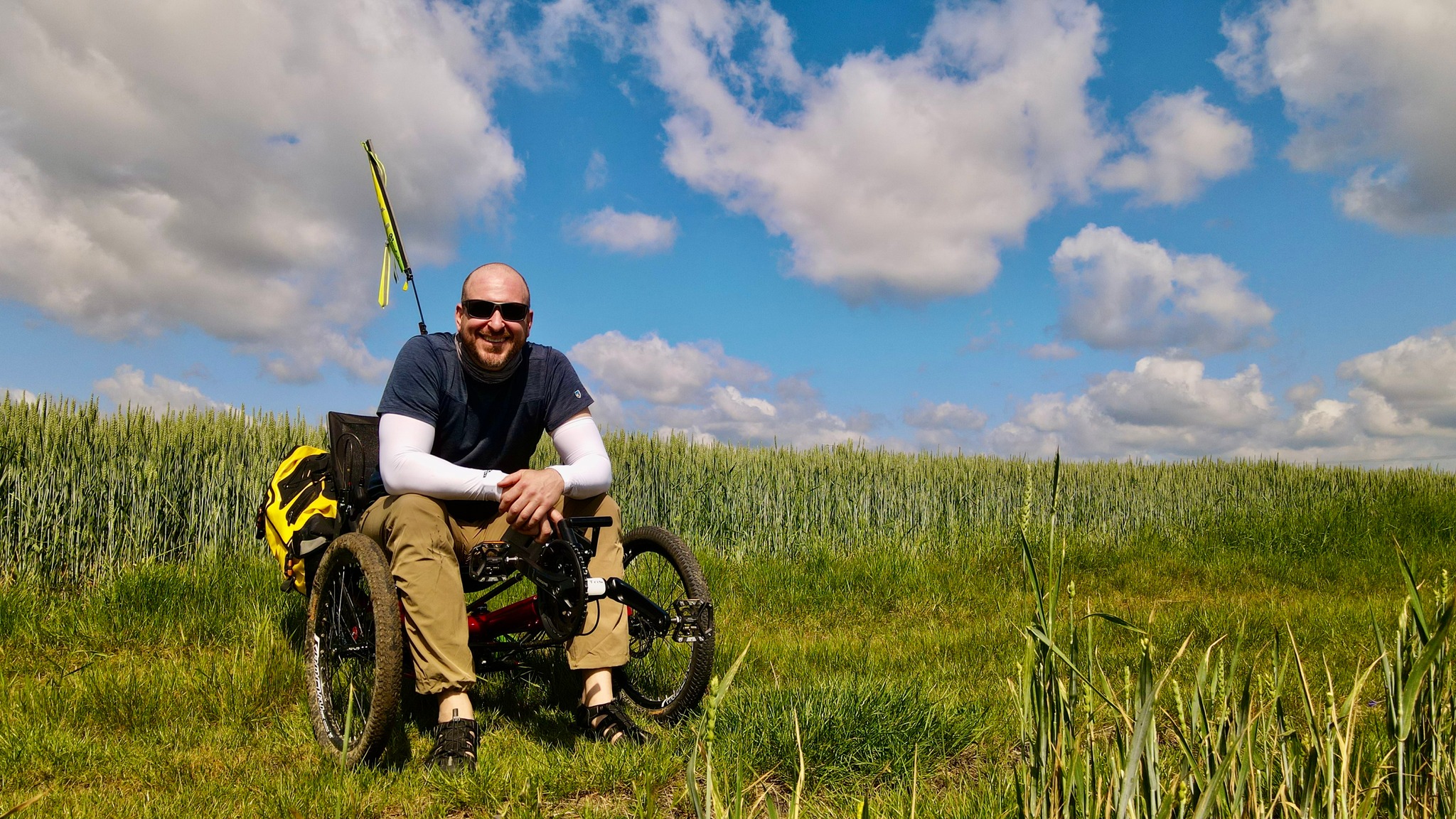 Matt Galat in Uhersky Brod - You know him as JaYoe the recumbent Youtuber