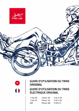 AZUB recumbent trikes FRENCH manual