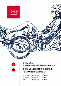 AZUB recumbent trikes GERMAN manual