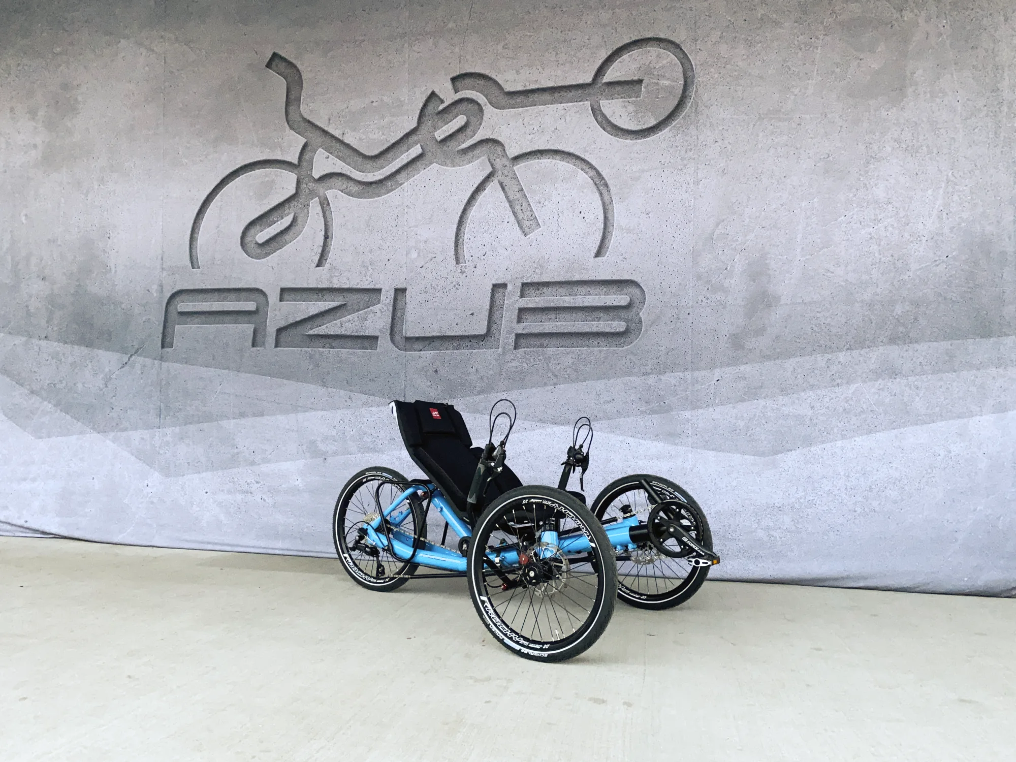 recumbent trike for small people or kids - AZUB T-Trisek