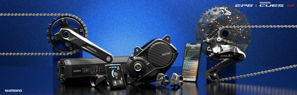 Shimano-Cues-Di2-groupset-inc-EP6-eBike-motor-and-battery