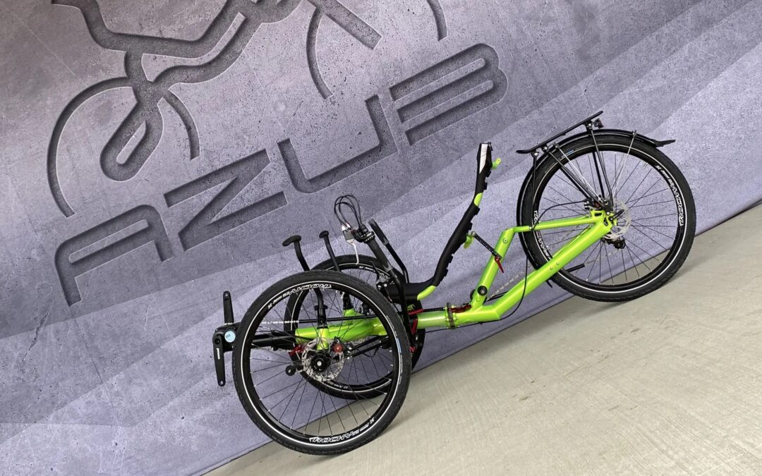 Dobrodružná tříkolka AZUB T-Tris AR s převodovkou Pinion C1.12