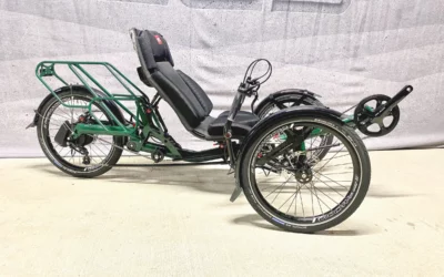 Unique AZUB Ti-FLY 20 trike with Enviolo Automatiq automatic shifting