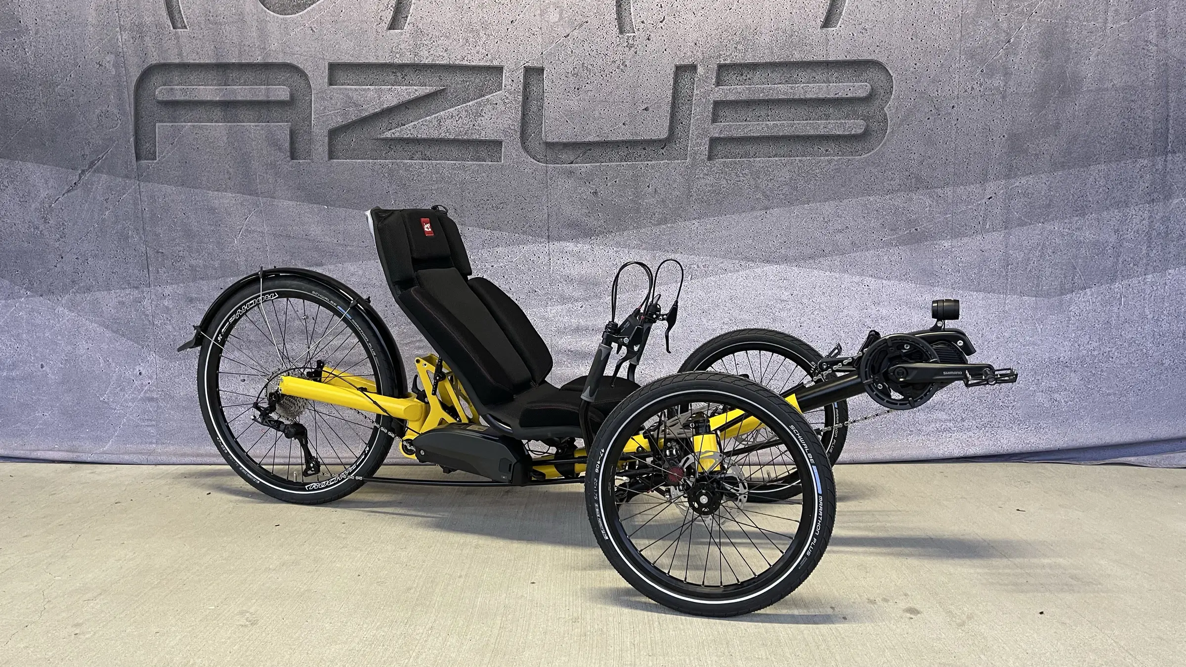 AZUB Ti-FLY 26 full suspension trike in taxi edition - 7