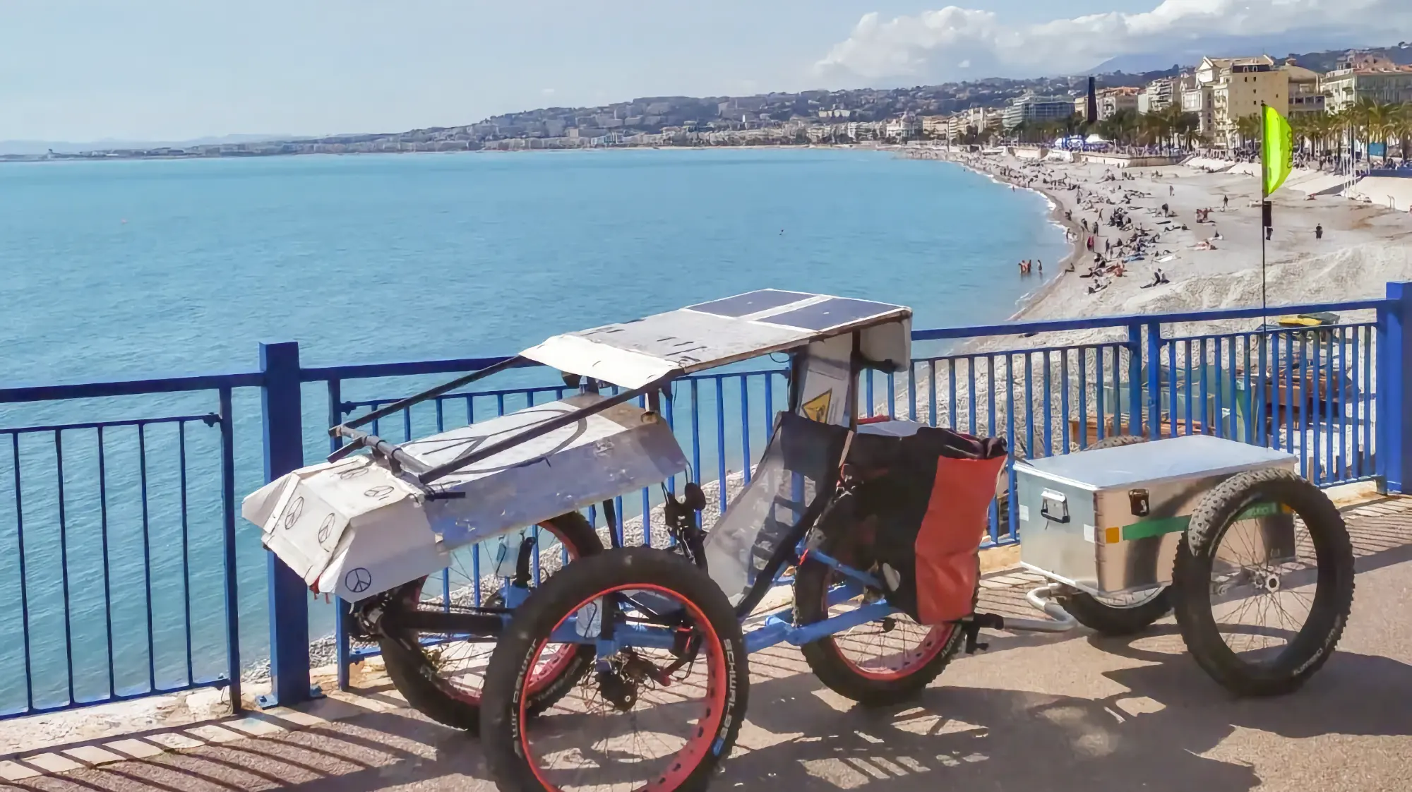 Follow Nicola Chiacchio on his next adventure - the round the world tour for peace