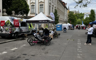 Přijďte vyzkoušet tříkolky před Ministerstvo zdravotnictví
