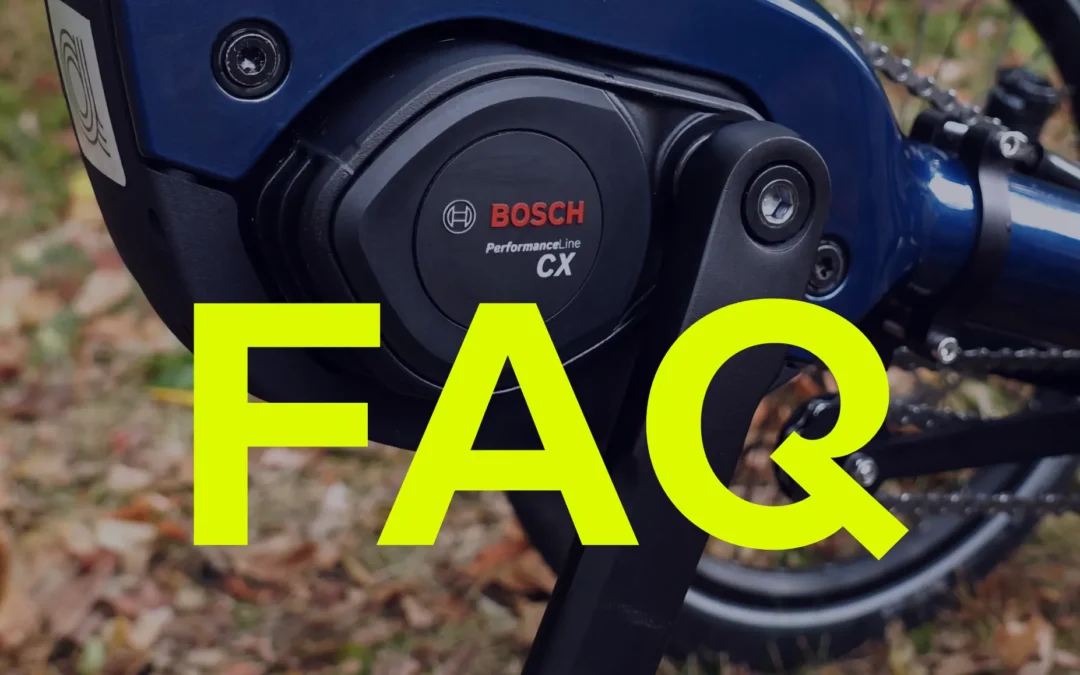 FAQ: Bosch Performance CX motors on AZUB recumbents