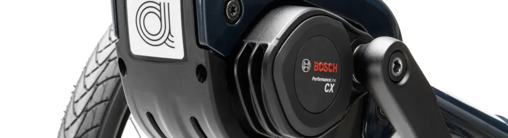 Bosch Performance CX motor on an AZUB recumbent trike