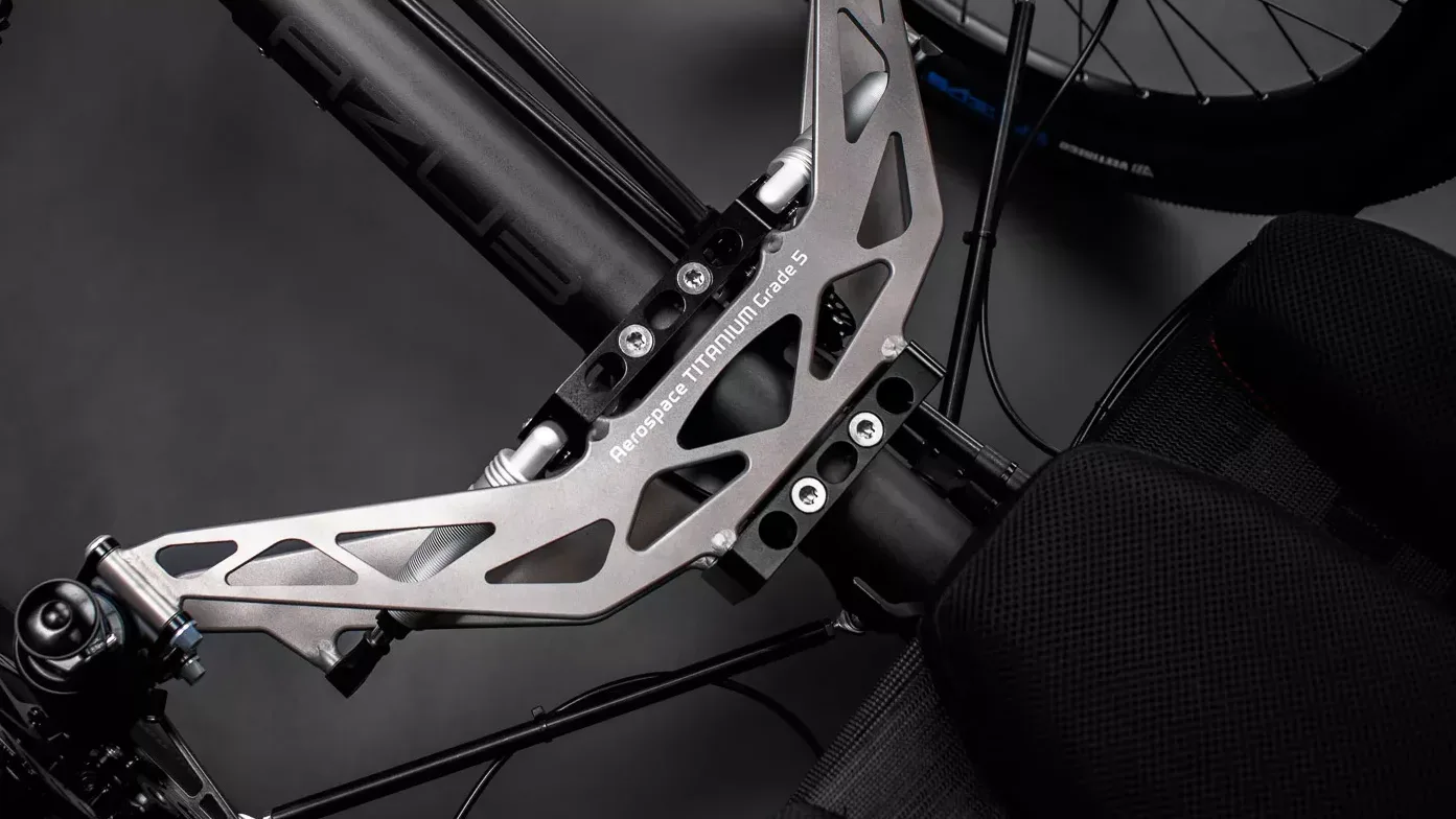 black anodizing on AZUB recumbents