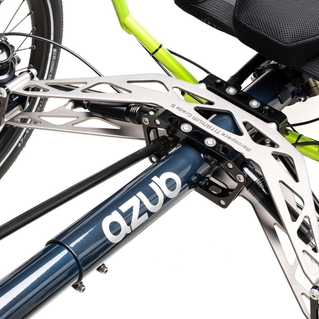 Titanium front suspension