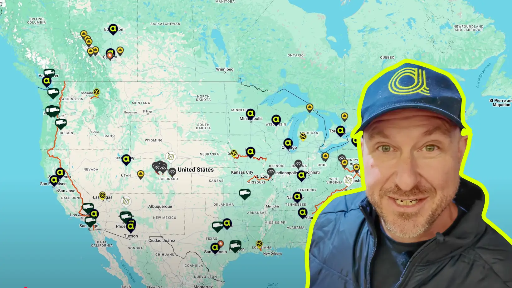 AZUB recumbent dealer van and trike tour with Matt JaYoe Galat