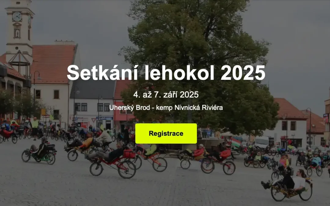 Setkání lehokol 2025 – web spuštěn, registrujte se!