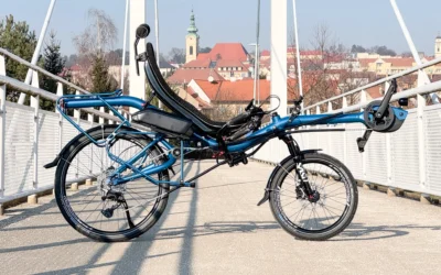 Custom Metallic Blue AZUB SIX: Comfort Meets Striking Design