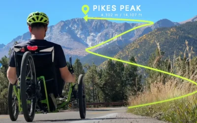 🎥 Climbing the legendary Pikes Peak on an AZUB Ti-FLY 26 with the Bosch motor