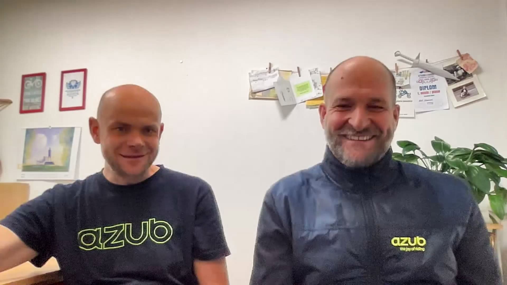 Aleš Zemánek and Honza Galla from AZUB